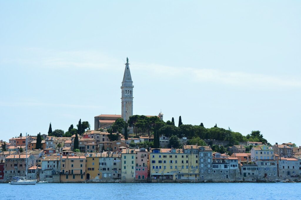 Półwysep Istria w Chorwacji podczas jesiennej podróży kamperem
